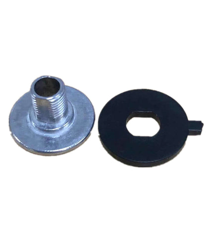 4 Wire 3 Circuit Track Pendant Light Adaptors - Split Nipple Connector BLACK