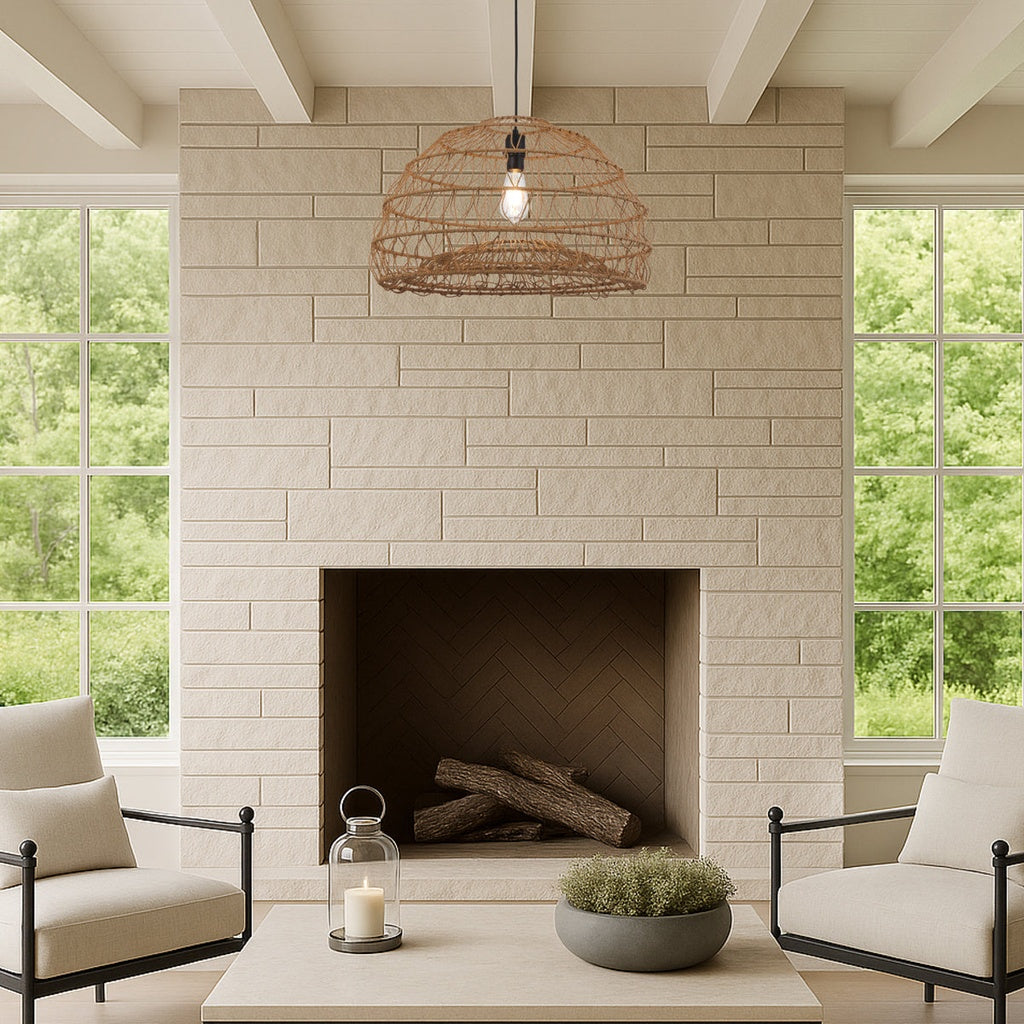 IVALO 60CM Pendant Light Large - Natural