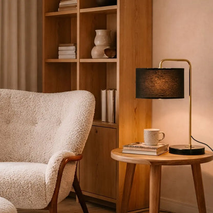 INGRID Table Lamp -Gold/Black