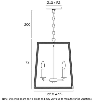 DALTON 6 Pendant Light