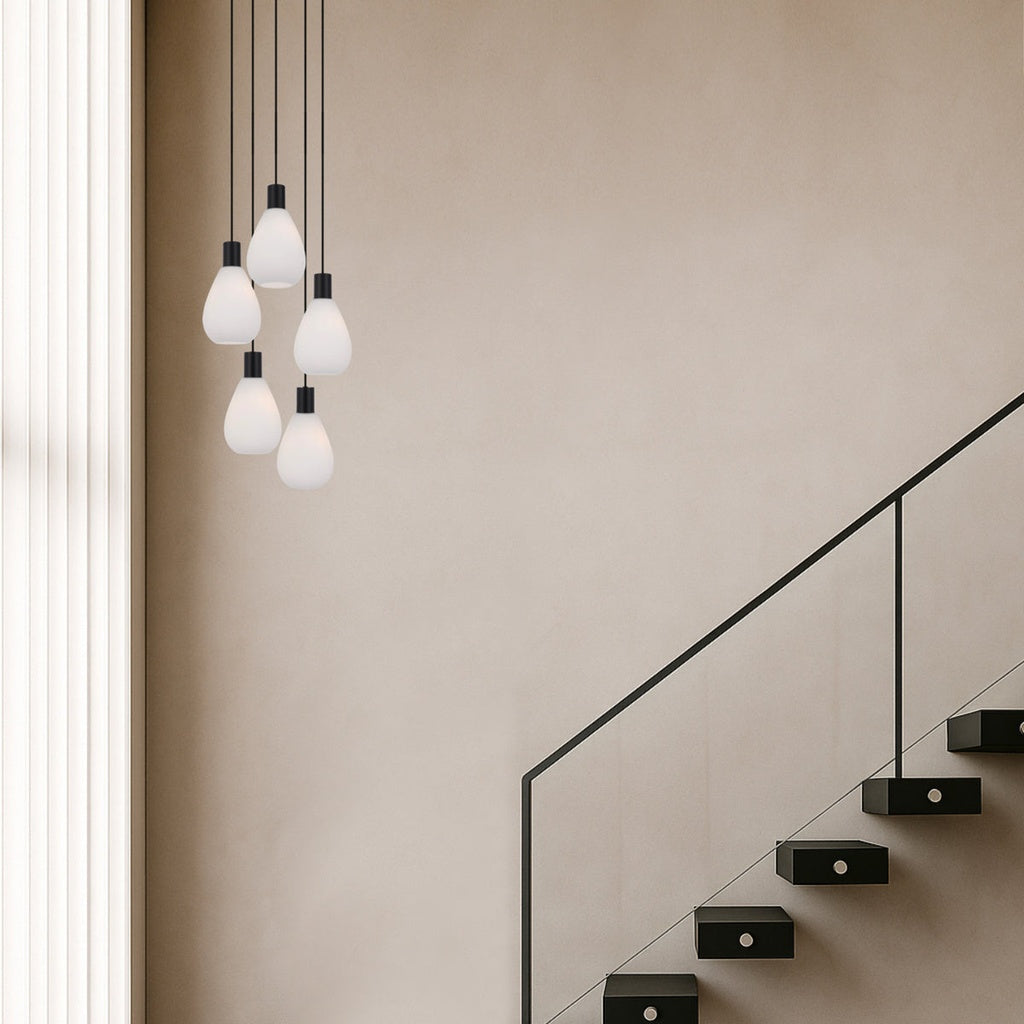 TRESOR 5 Pendant Light - Black
