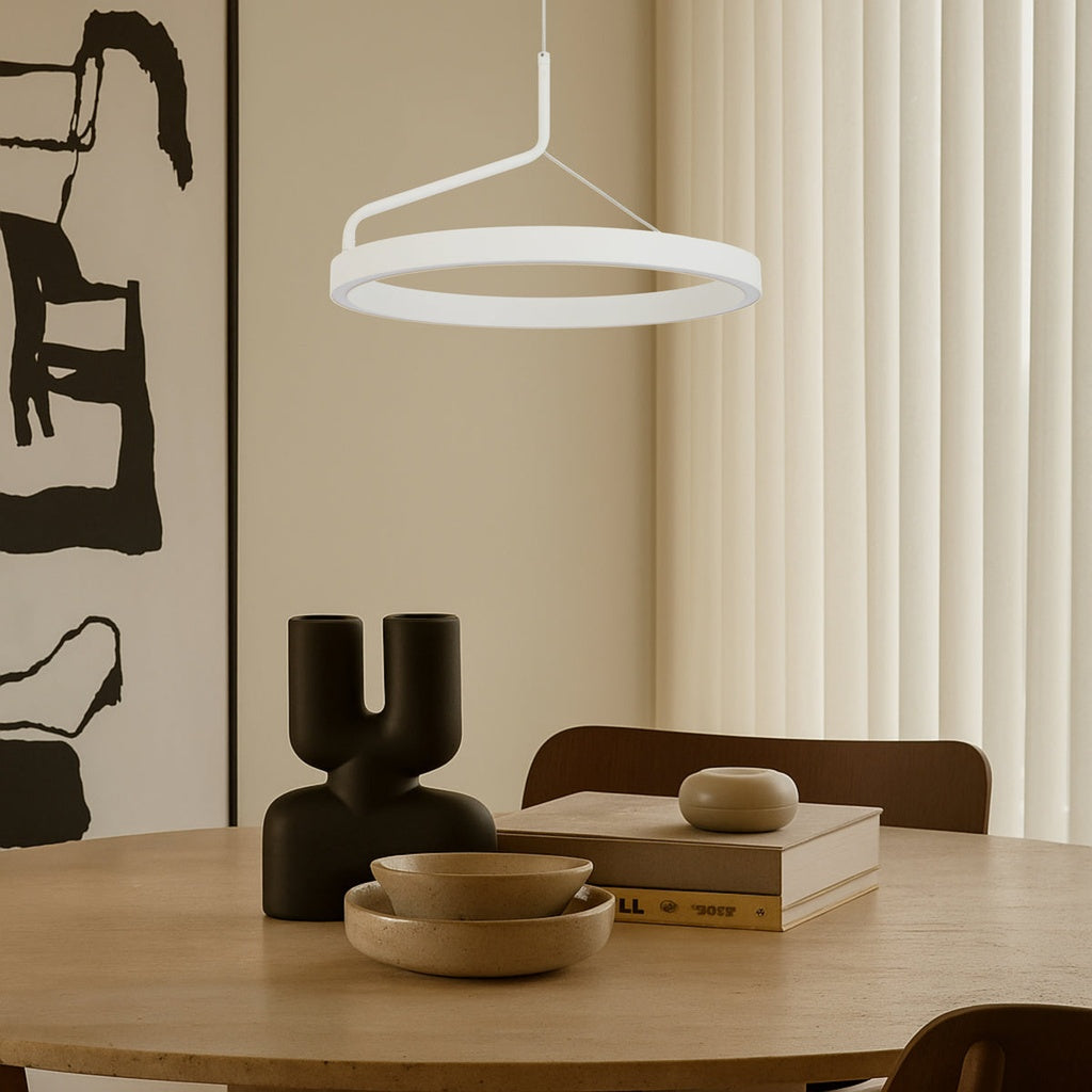 TRUVON 40CM Pendant Light - White