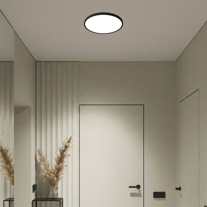 SKY 40CM 32W 3CCT LED Oyster Dimmable Ceiling Light - Black