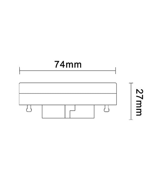GX53 LED Globes (6W) - 5000K