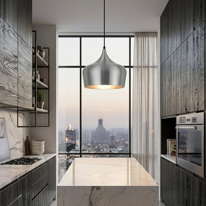 POLK 30CM Pendant Light – Aluminium