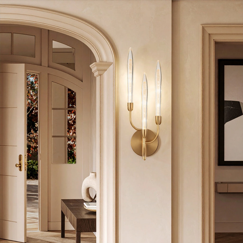 ARCHER LED Wall Light - Antique Gold