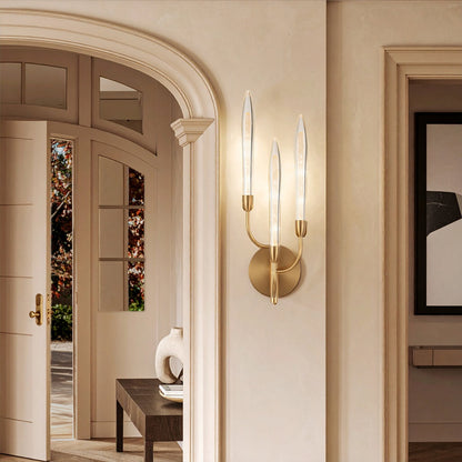 ARCHER LED Wall Light - Antique Gold