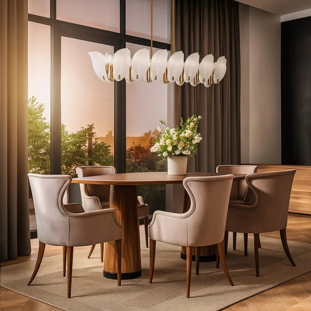 MONTE 16 Rectangular Pendant Light - Brass