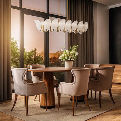 MONTE 16 Rectangular Pendant Light - Brass