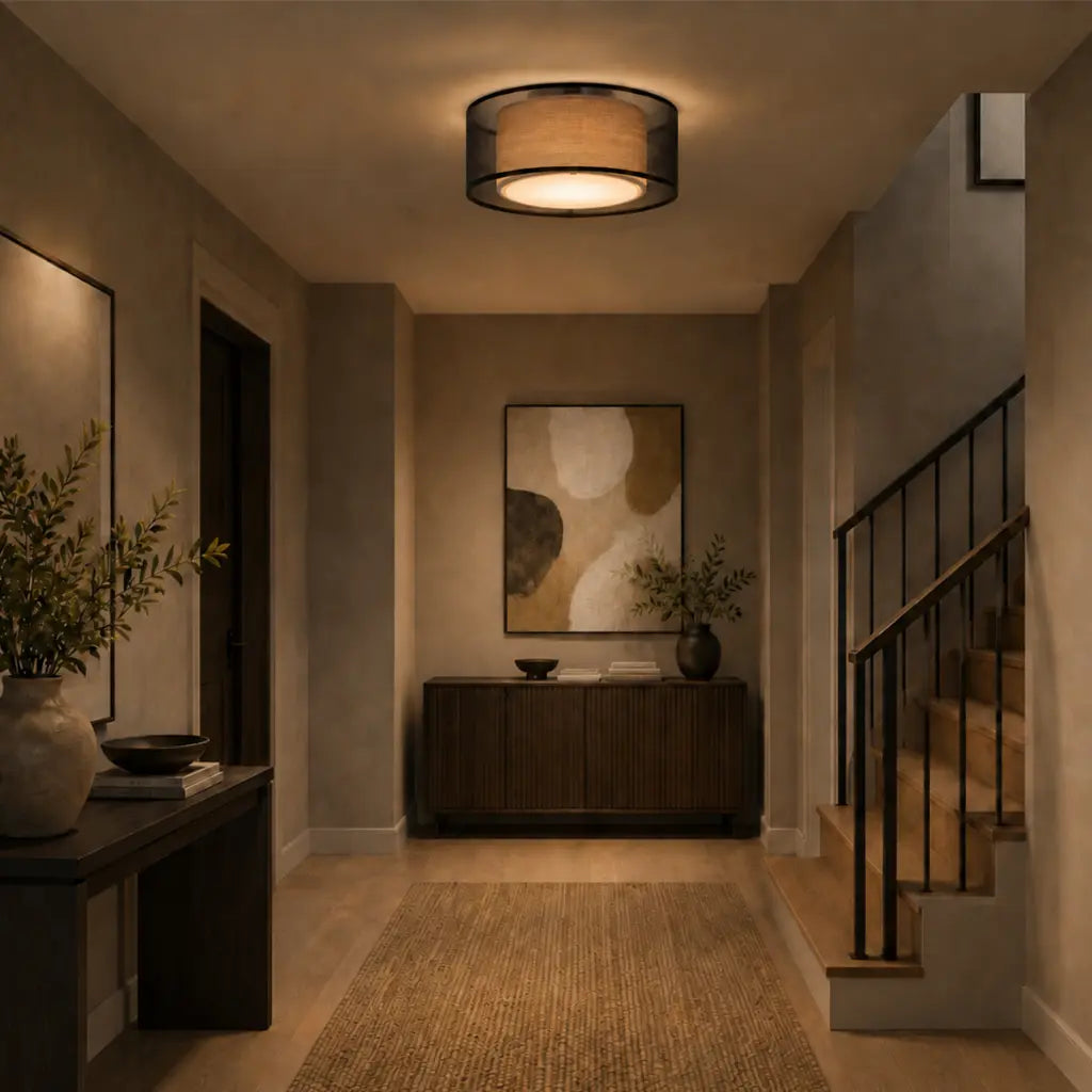 LORIA 30CM Batten Fix Ceiling Light Small