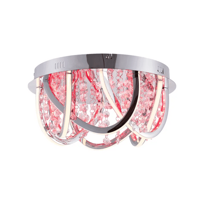 LUXIA 38CM Pendant Light Round - Chrome