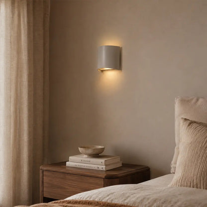 MIRO Single Exterior Wall Light - Grey