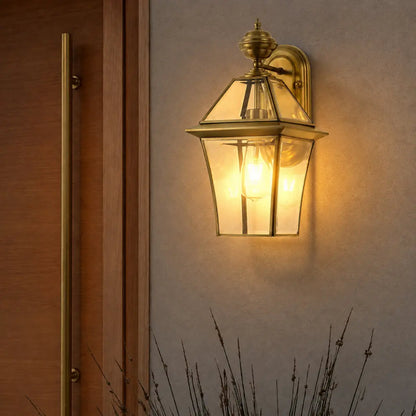 RYE 20CM Wall Light Solid Brass Small - Brass