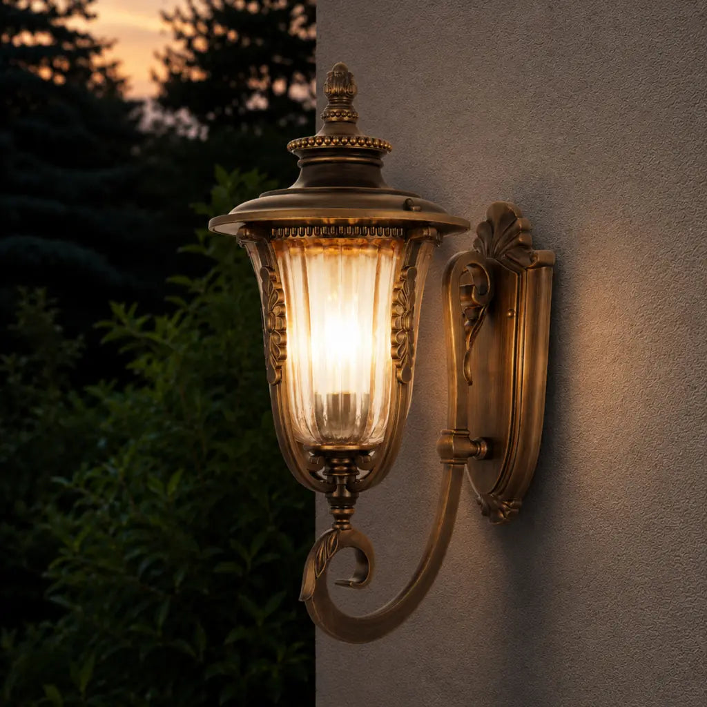 RAMIRO 25CM Exterior Wall Light Large - Bronze