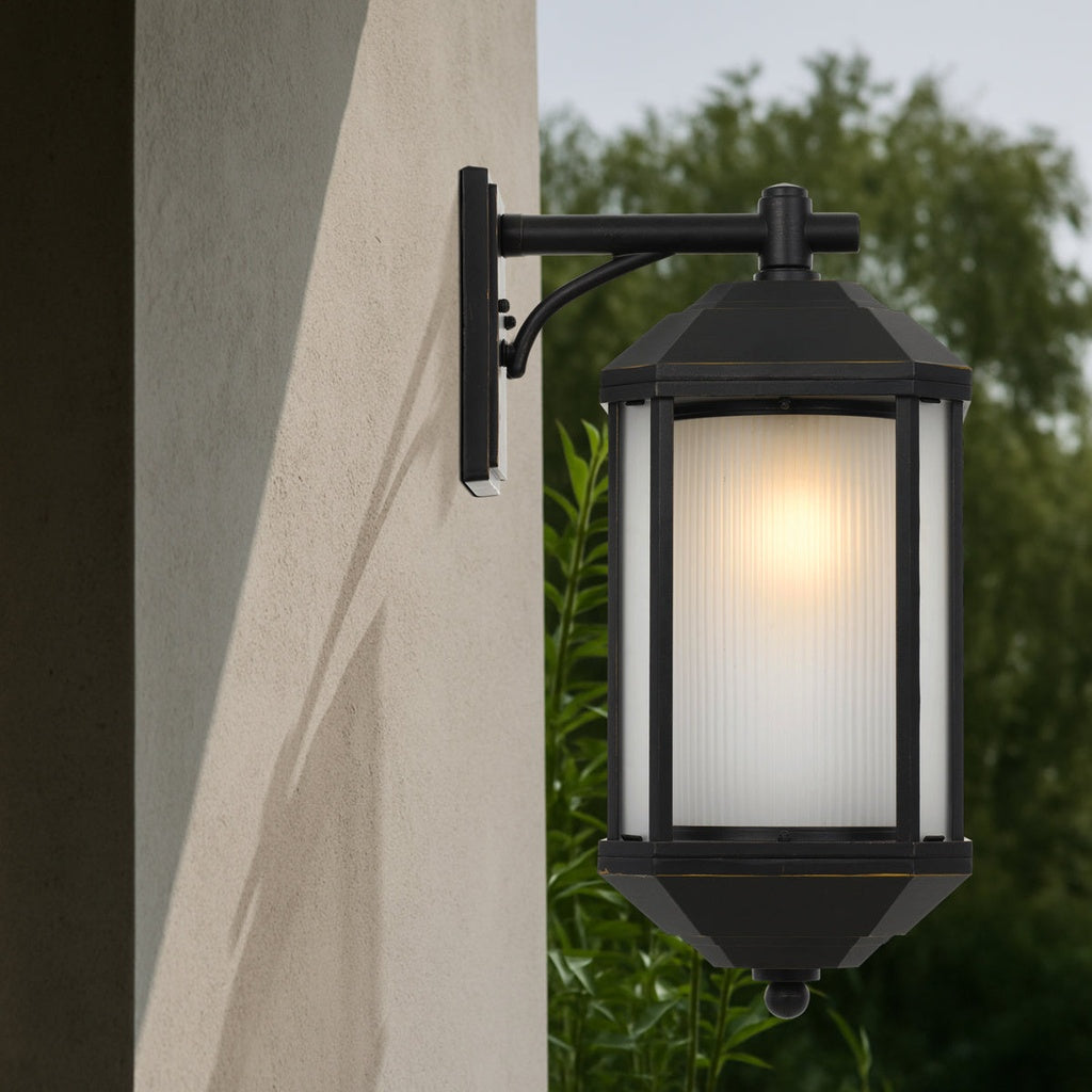 HAVARD Exterior Wall Light Small - Black