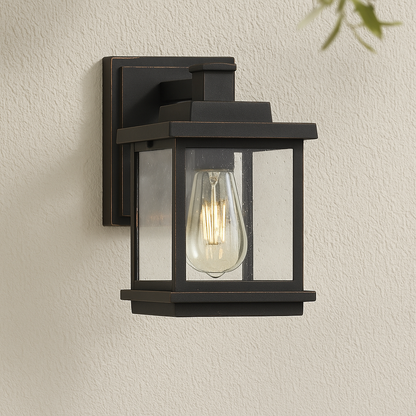 STRAND Exterior Wall Light - Black