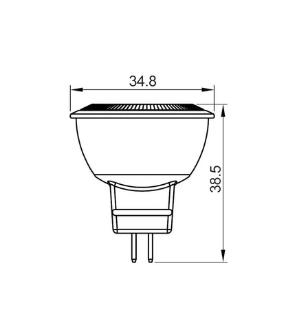 MR11 LED Globes (4W) - 3000K