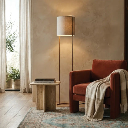 LOFTUS Floor Lamp - Rust
