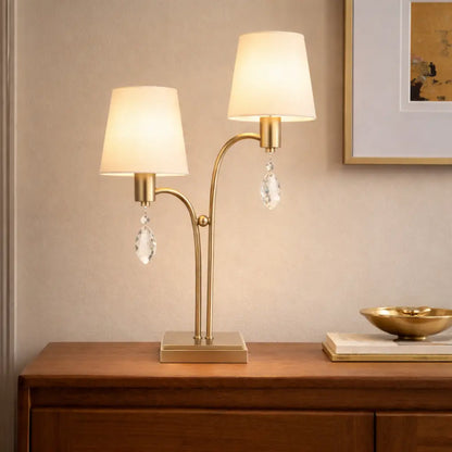 MALVERN Table Lamp - Antique Silver