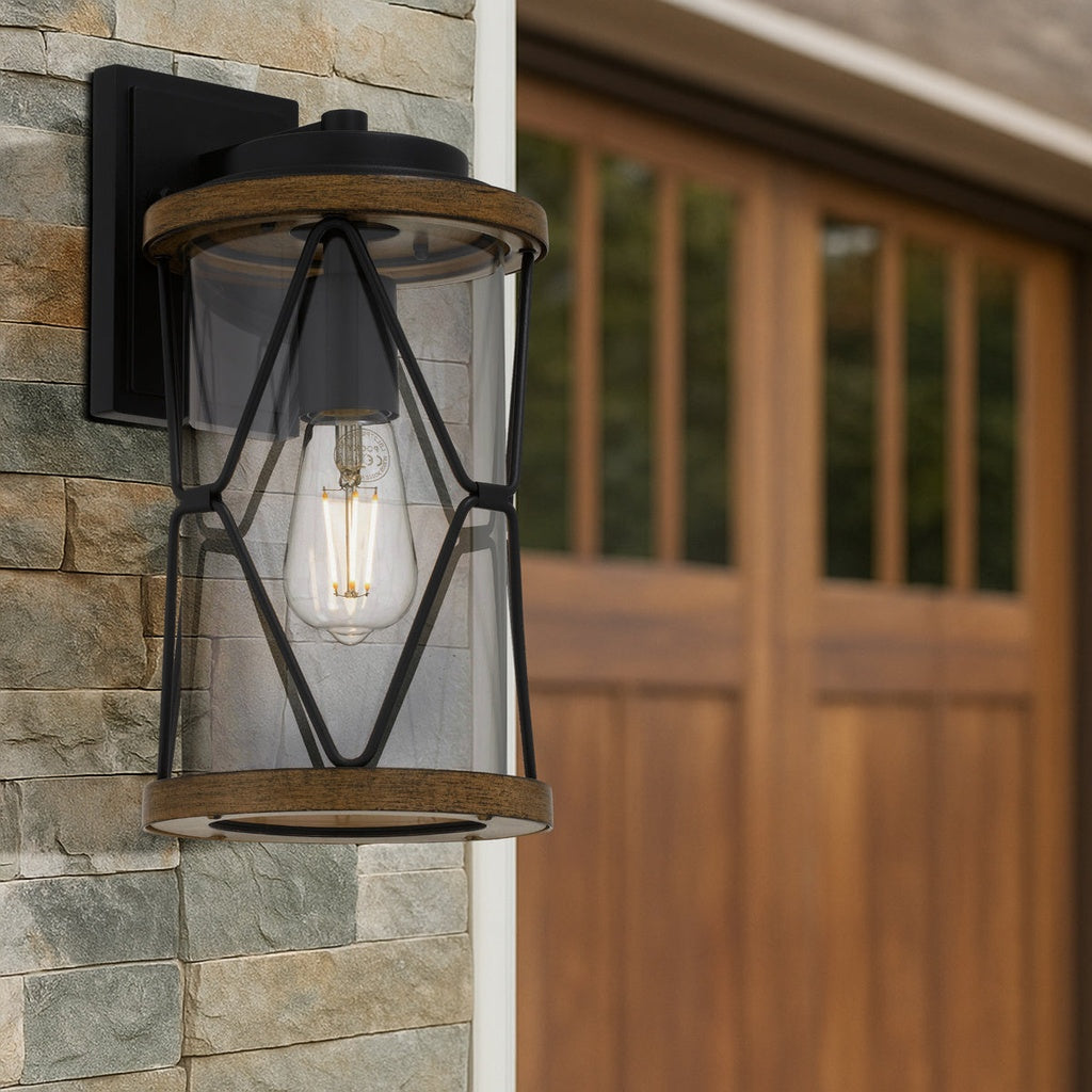 CAPSTAN 35CM Exterior Wall Light Large - Black