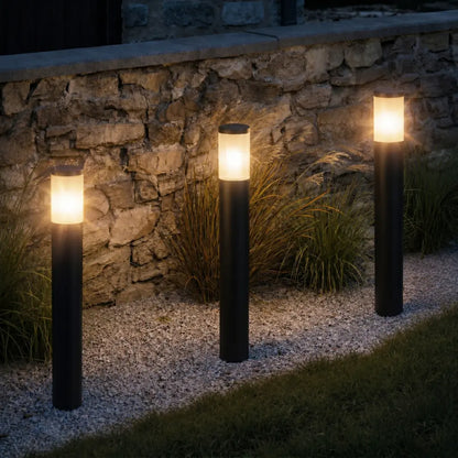 KENRA Exterior Bollard Light - Black