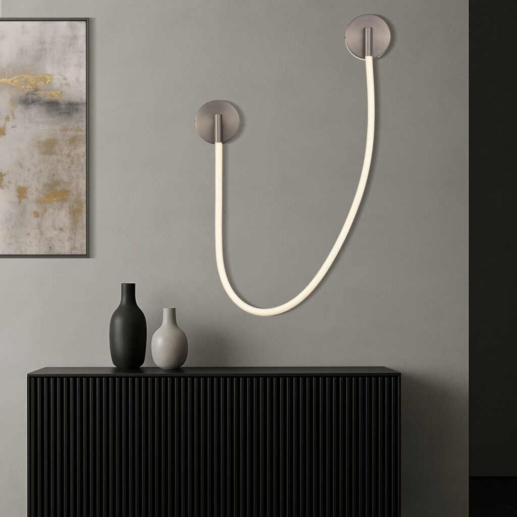 SOKE LED Wall Light - Gun Metal