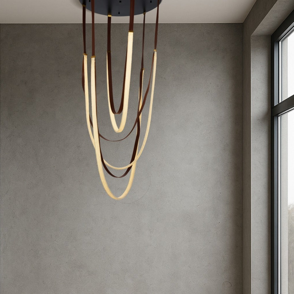 MIO LED Pendant Light - Brown/Black