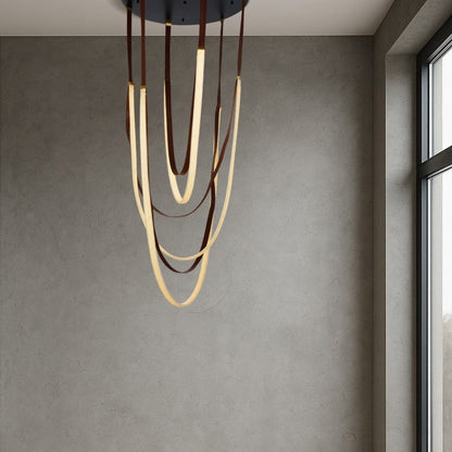 MIO LED Pendant Light - Brown/Black