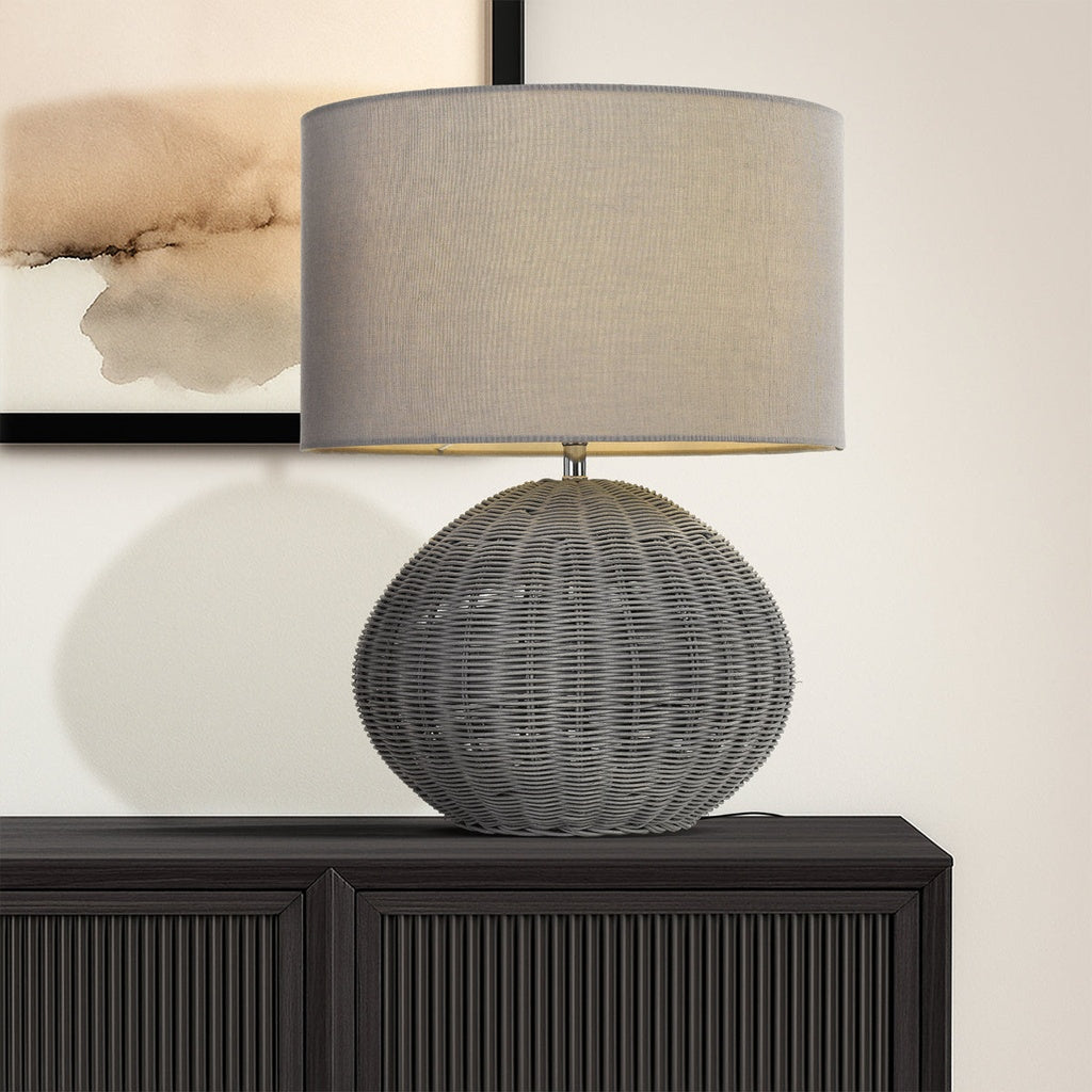 MOHAN Table Lamp - Grey