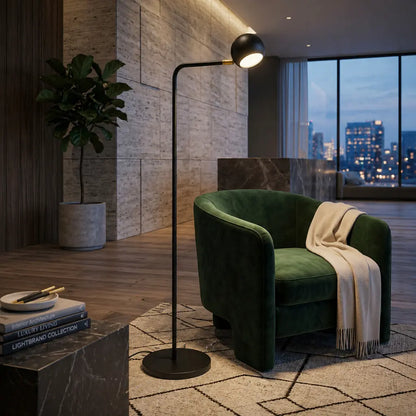 JEREMY Floor Lamp - Black
