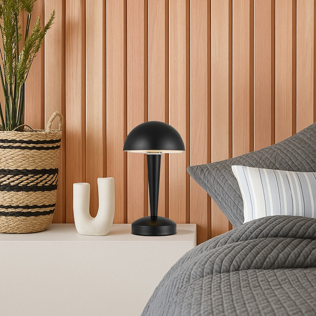 MANDEL Touch Table Lamp - Black