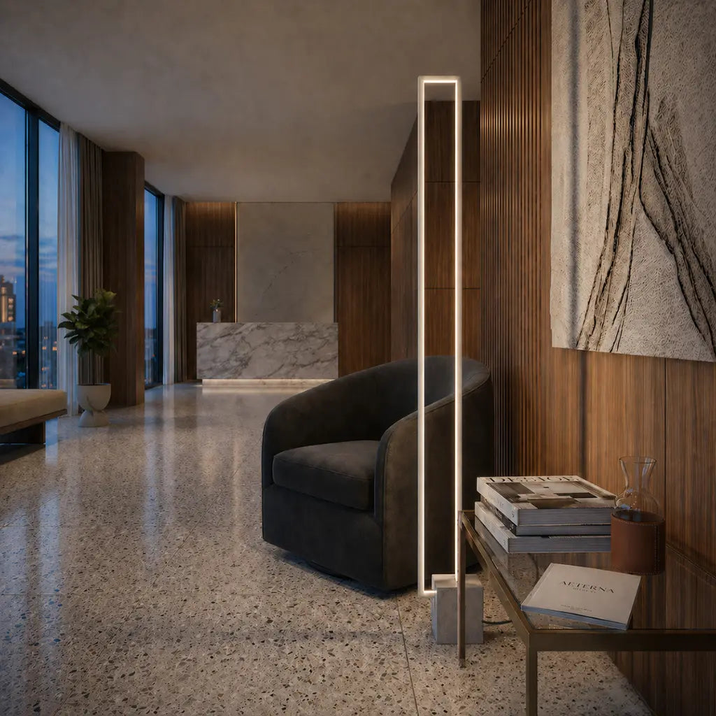 MODRIC Floor Lamp - Grey