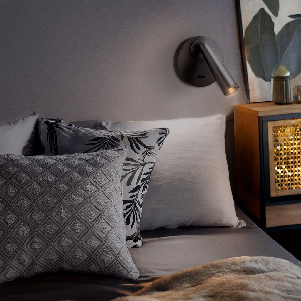 LODAN LED Wall Light - Gun Metal