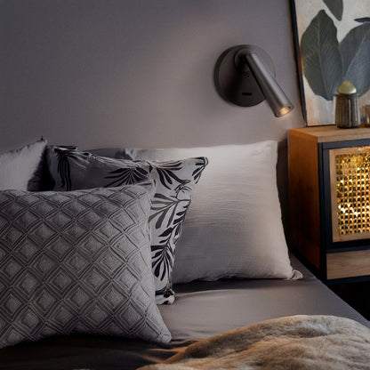 LODAN LED Wall Light - Gun Metal