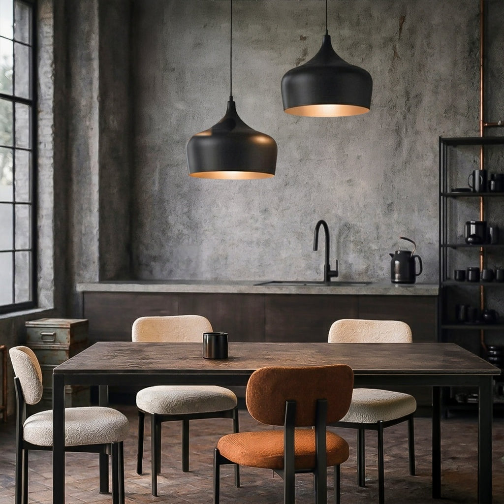POLK 30CM Pendant Light – Black