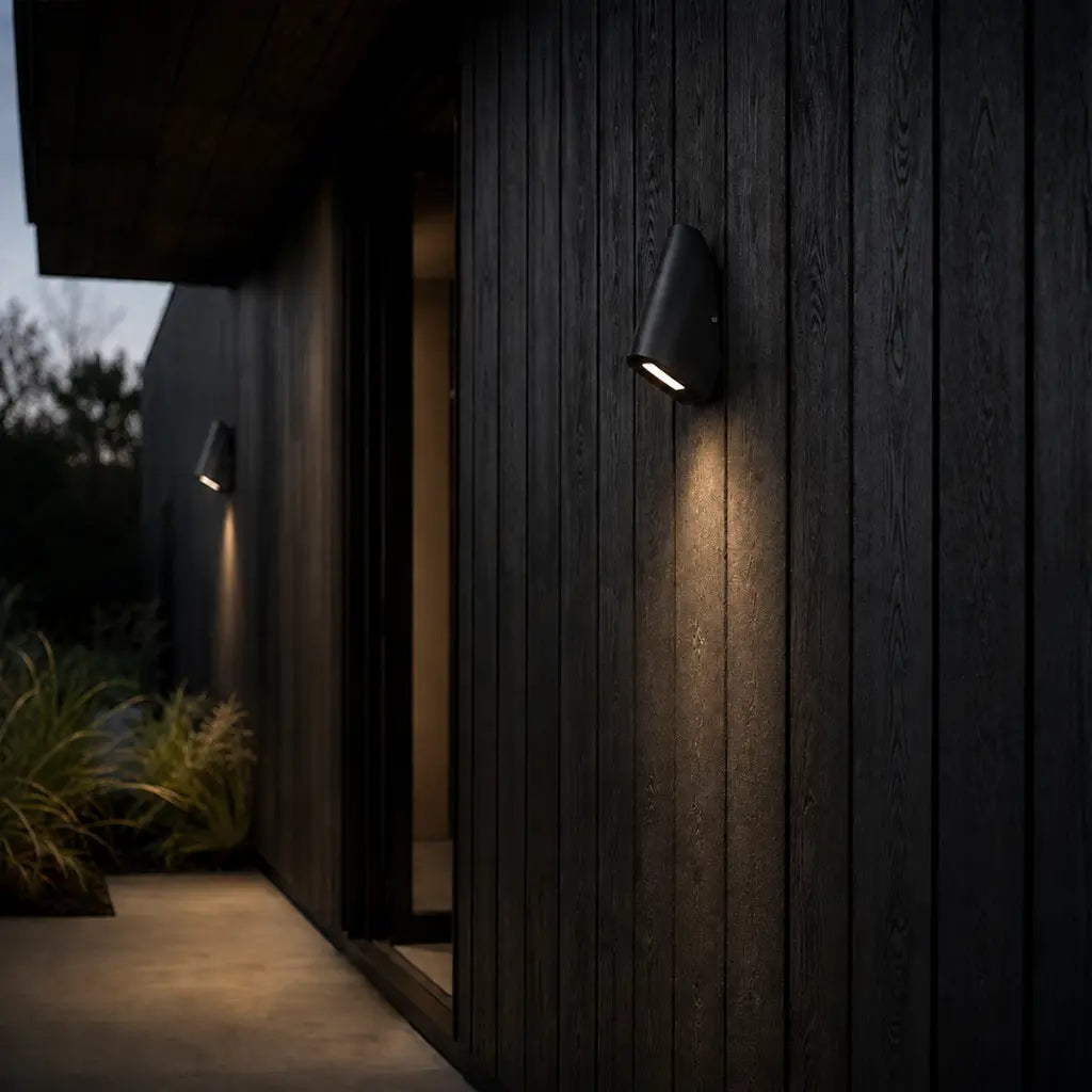 ELGIN 24V Exterior Step Wall Light - Black