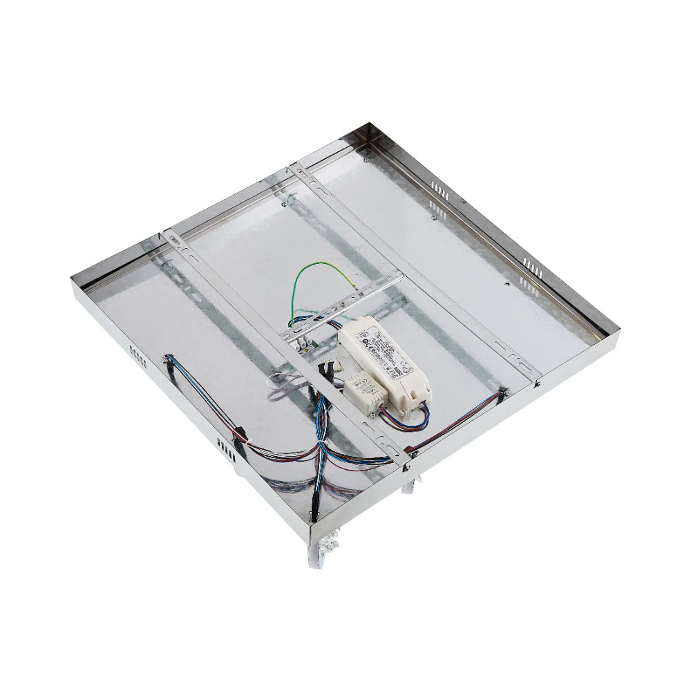 LUXIA 55CM Pendant Light Square - Chrome