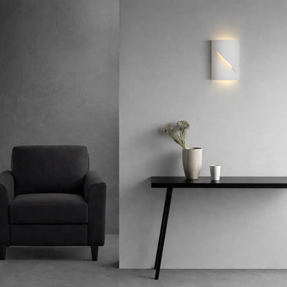 CARLO Gypsum Indoor Wall Light - White