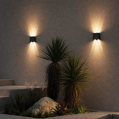 EYVOR 4 LED Wall Light - Black