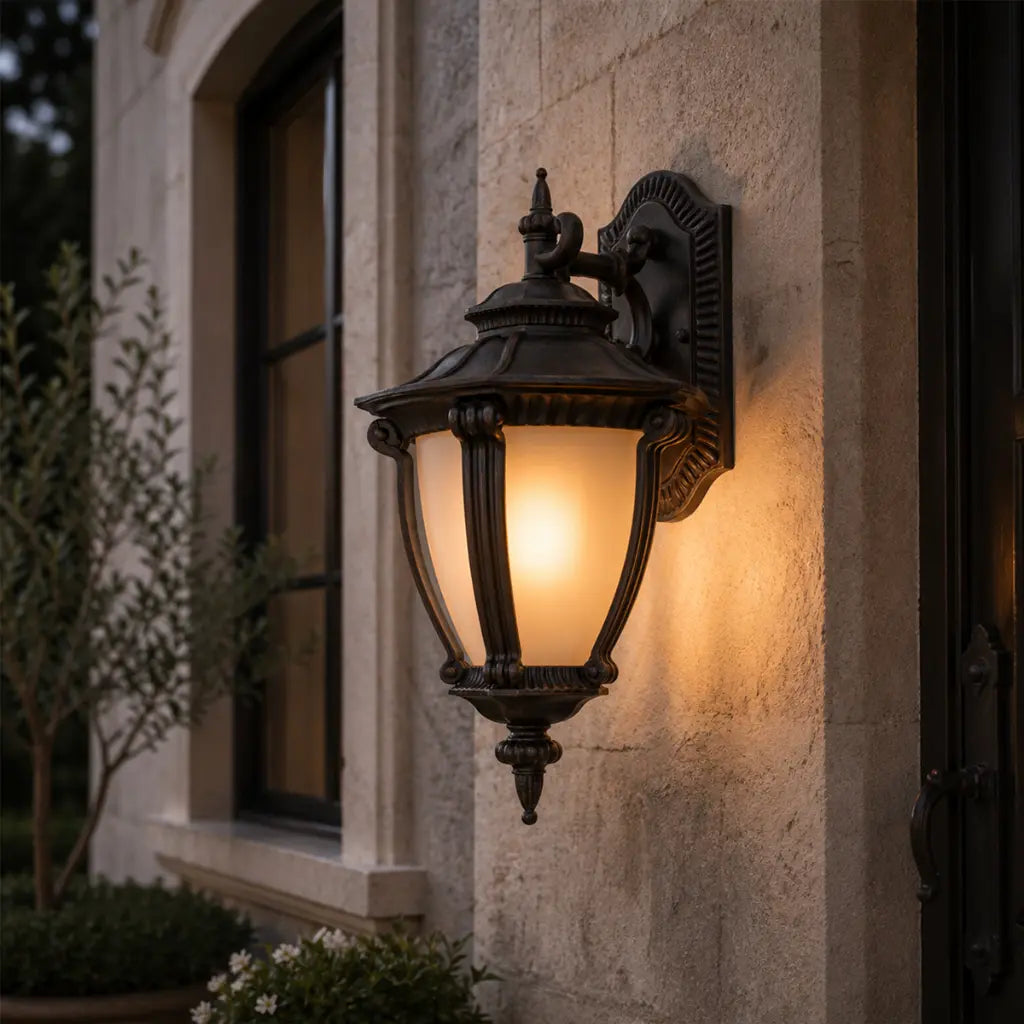 DELFINO Exterior Wall Light - Black