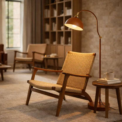 BREVIK Floor Lamp - Orange