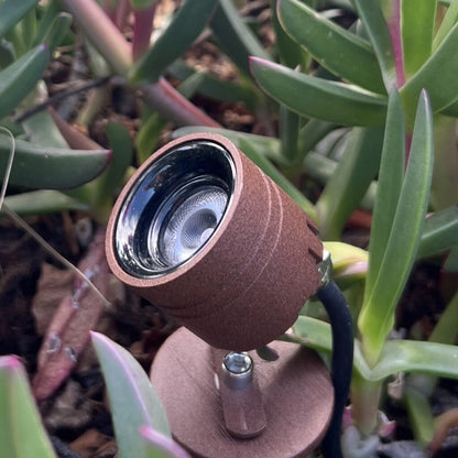 RILTO 24V Exterior LED Spike Spotlight - Corten