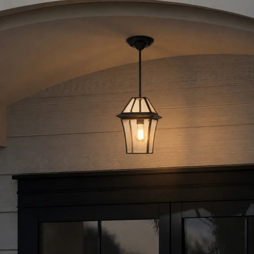 RYE 20CM Pendant Light Solid Brass Small – Black