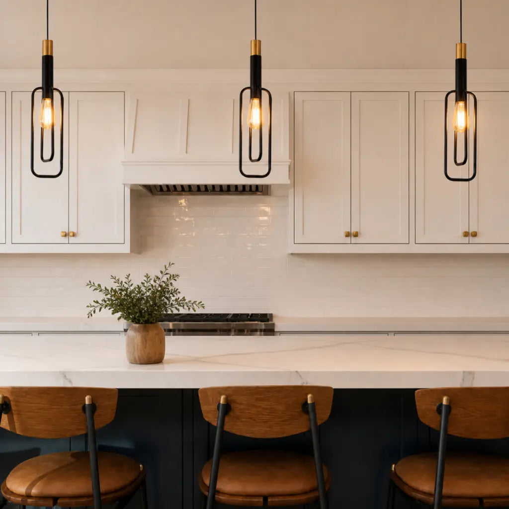 MARVIN Pendant Light Square - Black