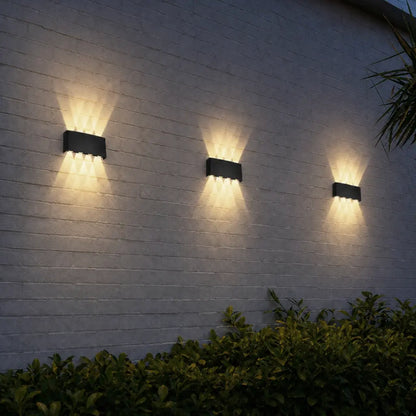 EYVOR 8 LED Wall Light - Black