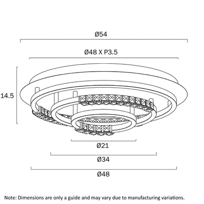BRERA CTC Ceiling Light