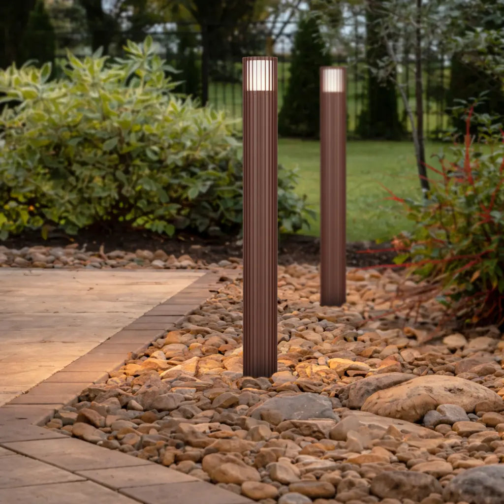 CASHEL Exterior Bollard Light - Corten