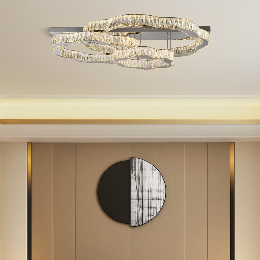 JURA 3 Ring CTC Ceiling Light - Gold