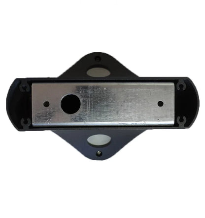 SHU: Exterior LED Dark Grey 2-Way Surface Mounted Wall Light IP65