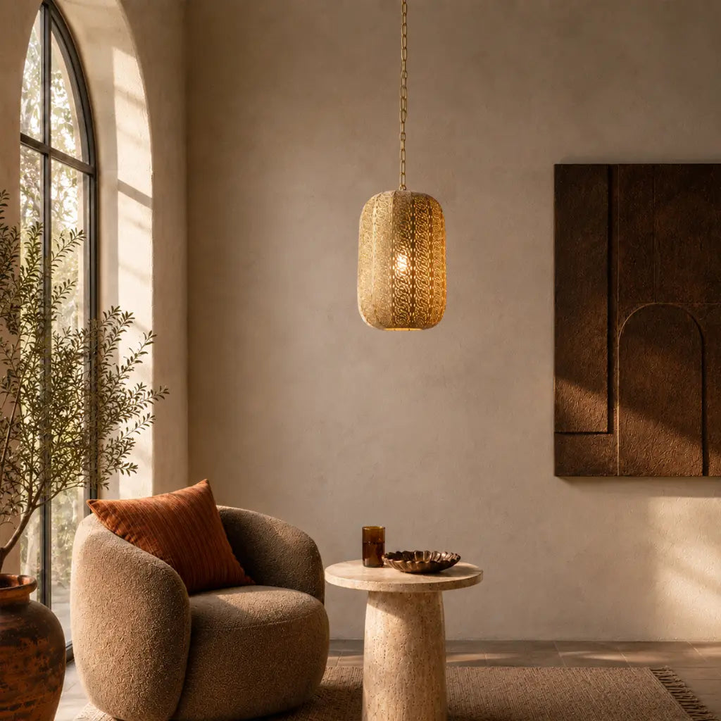 MASYA Pendant Light - Atique Brass